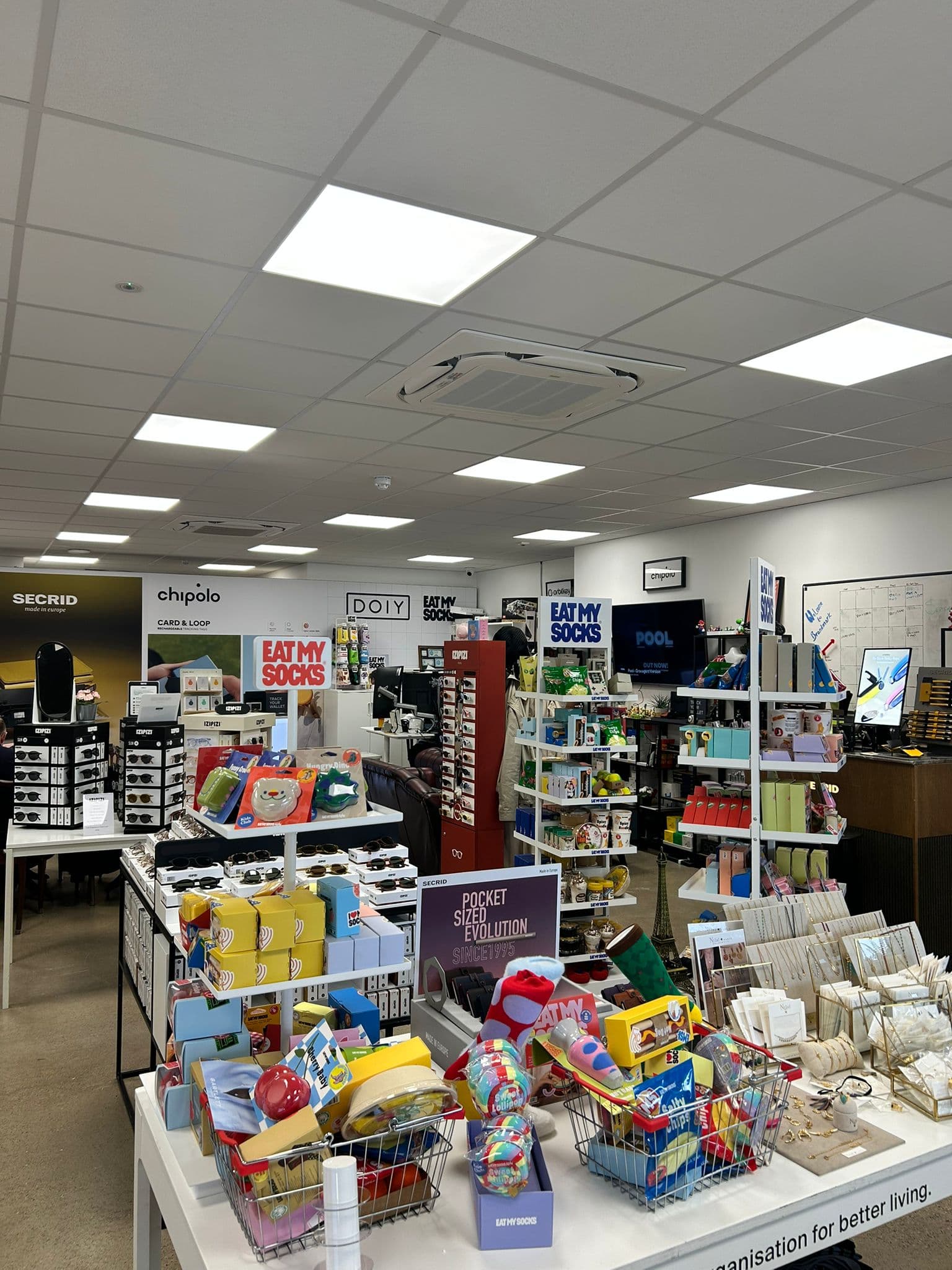 Showroom interior