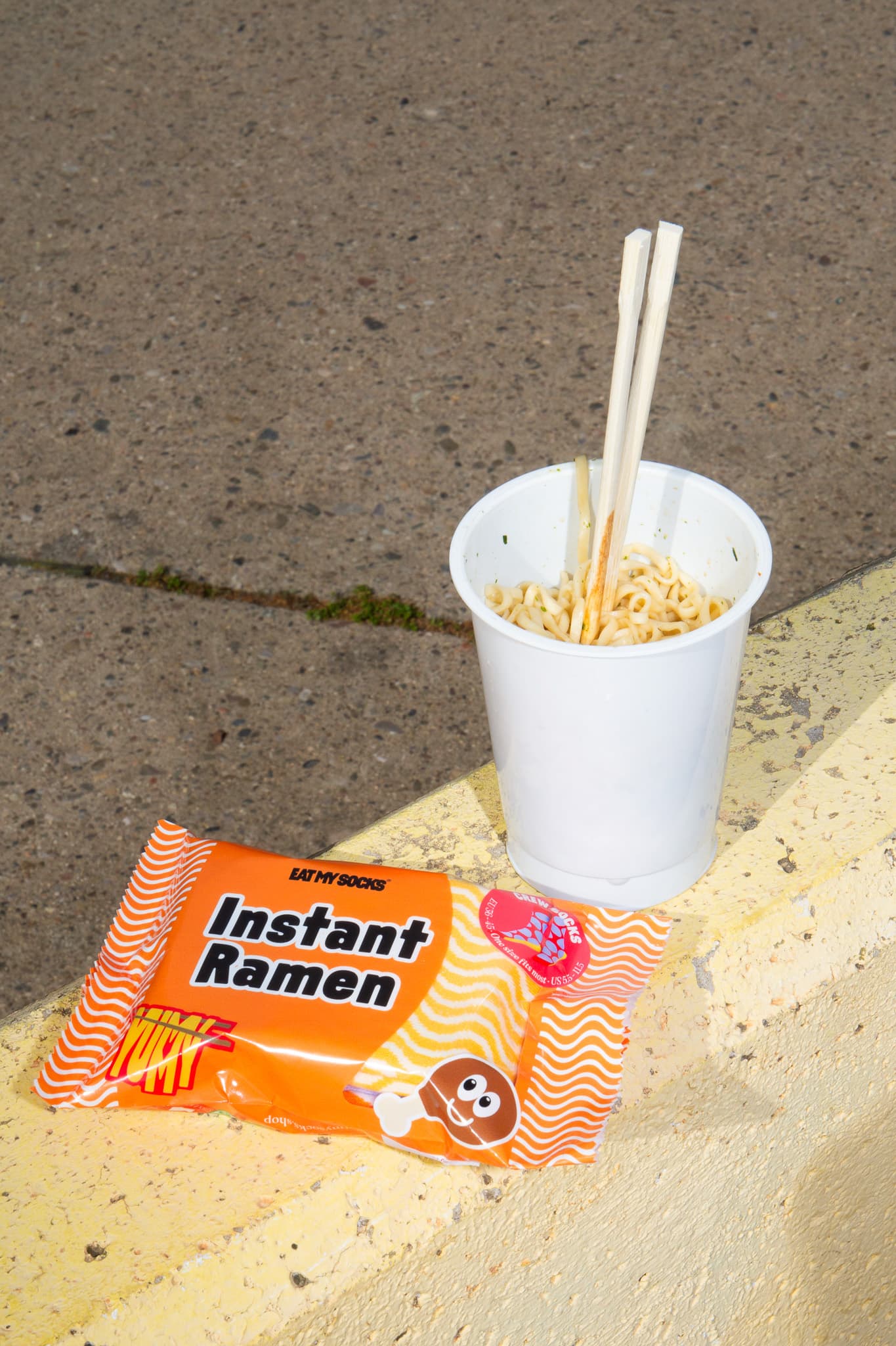 Eat My Socks product shot Ramen